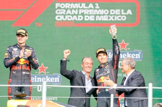 Sube al podio Checo Pérez en el GP de México y recupera subliderato en  campeonato de pilotos - El Sur Acapulco suracapulco I Noticias Acapulco  Guerrero
