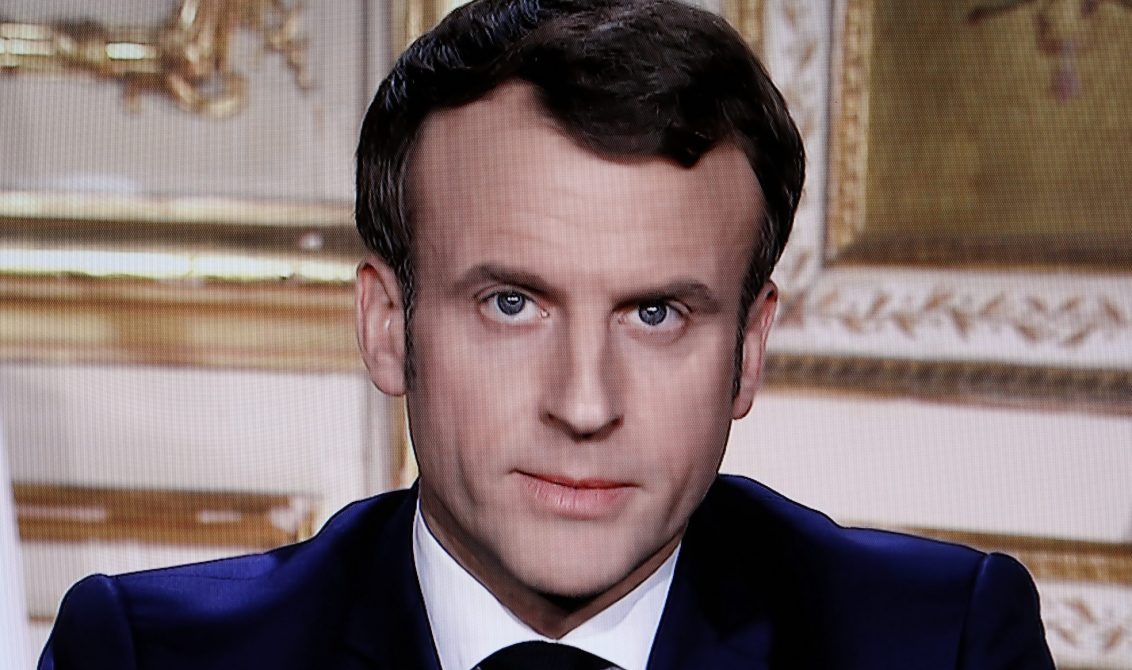 23032020-17/03/2020 March 16 2020 - Paris, France : TV Speech of President Emmanuel Macron announcing the confinement measures against COVID-19 pandemic situation. (Henri Szwarc/Contacto) POLITICA INTERNACIONAL Henri Szwarc