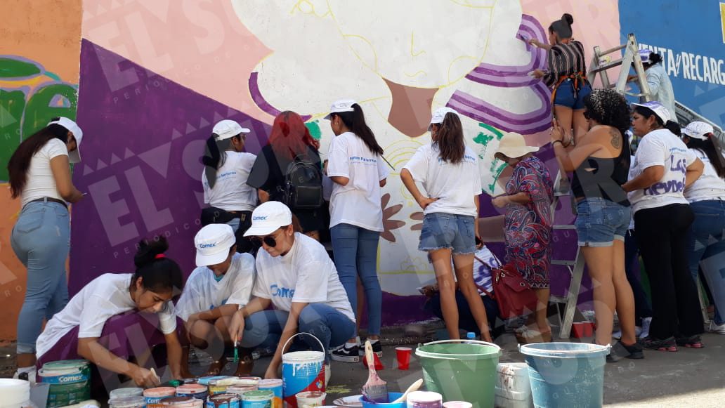 Plasma el colectivo Las Revueltas un mural en Iguala contra la violencia  digital a las mujeres - El Sur Acapulco suracapulco I Noticias Acapulco  Guerrero