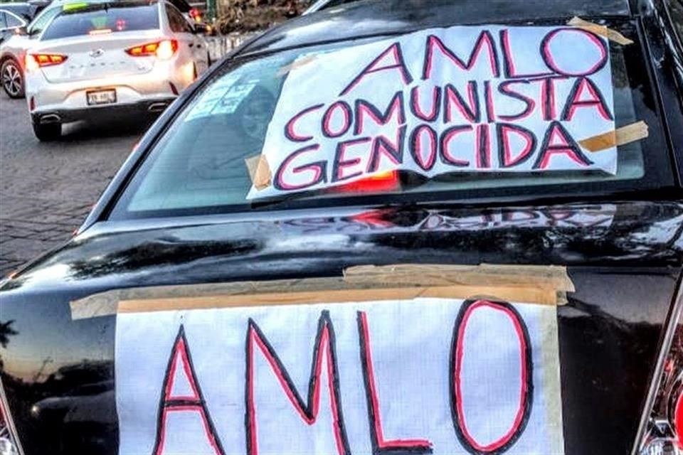 Protestan en caravana nacional contra políticas de López Obrador ...