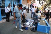 22 de Mayo del 2020 Acapulco, Guerrero. Aspecto del operativo de la dirección de vía publica para retirar a vendedores ambulantes del boulevard Vicente Guerrero y evitar contagios de convid-19 . Foto: Carlos Alberto Carbajal
