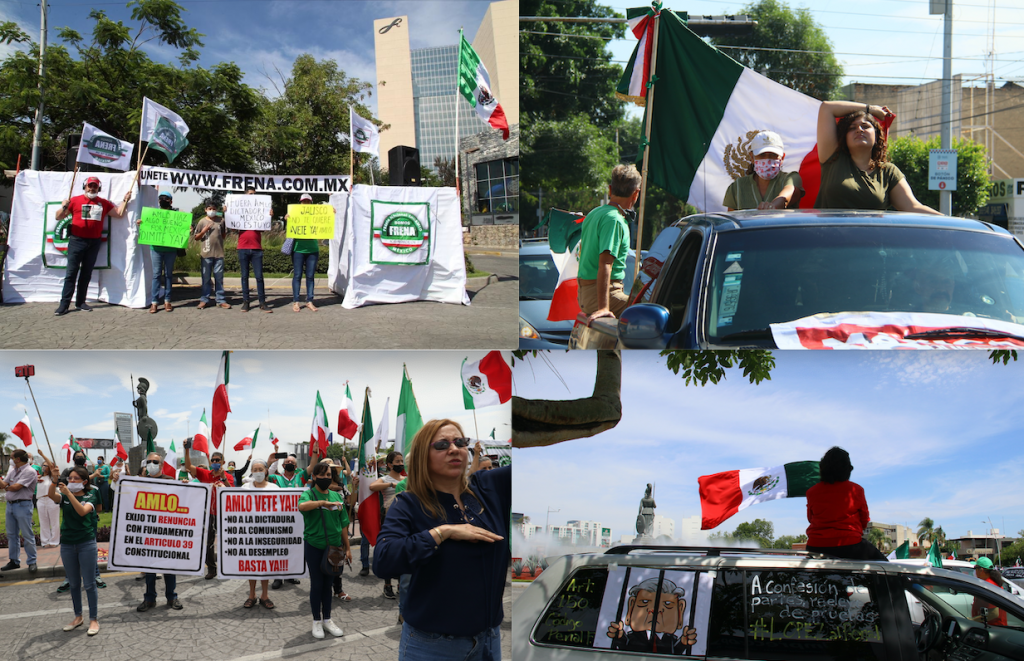 Realizan cuarta caravana contra el presidente L pez Obrador El