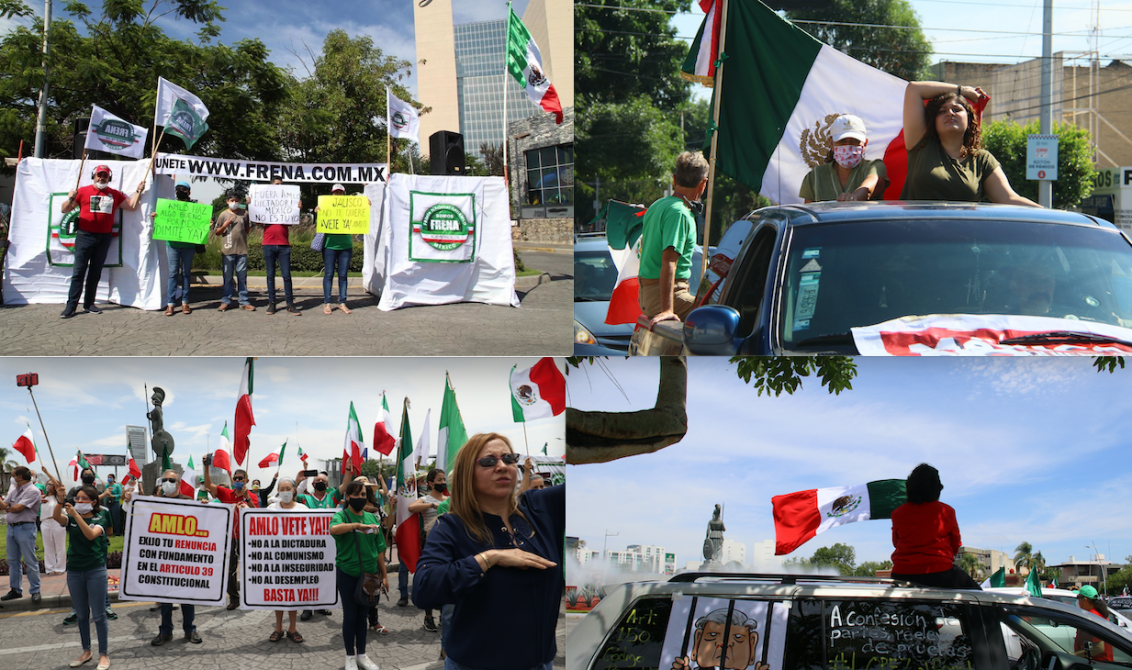 Realizan cuarta caravana contra el presidente L pez Obrador El