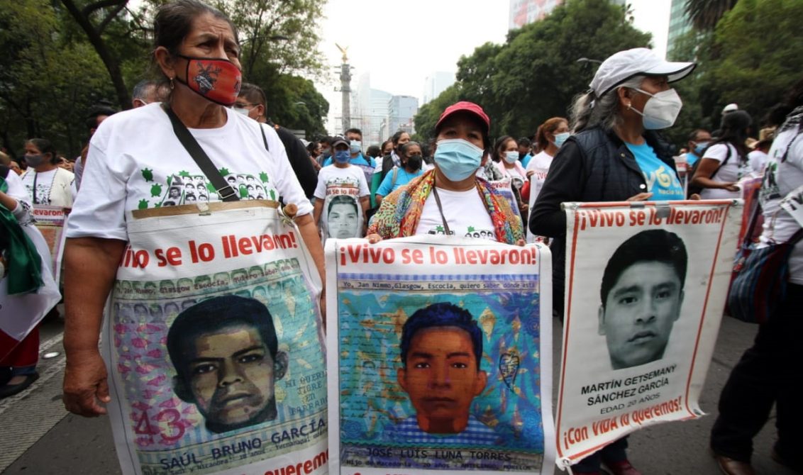 16/11/2020 Protesta por la desaparición de los 43 'normalistas' de Ayotzinapa, México. POLITICA CENTROAMÉRICA LATINOAMÉRICA MÉXICO INTERNACIONAL EL UNIVERSAL / ZUMA PRESS / CONTACTOPHOTO