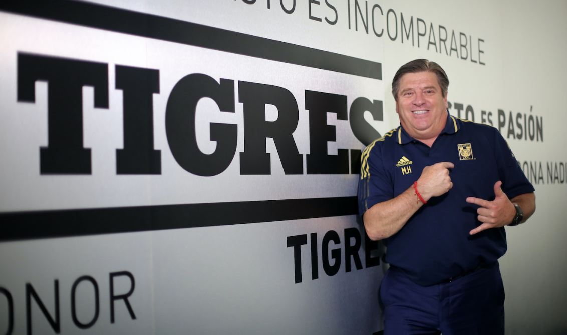 Tigres será el séptimo equipo al que dirija Miguel Herrera, luego de su paso por Atlante, Rayados, América, Tecos, Veracruz y Tijuana. Foto: Agencia Reforma