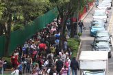 CIUDAD DE MÉXICO, 28JULIO2021.- Segundo día de vacunación para jóvenes de 18 a 29 años en el Centro de convenciones IMSS Siglo XXI, se registraron largas filas. FOTO:ANDREA MURCIA /CUARTOSCURO.COM