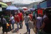 jnt-calle-21-Marzo-mercado.jpg: Chilpancingo, Guerrero 18 de julio del 2021// La calle 21 de Marzo, que colinda con el mercado Baltazar R. Leyva Mancilla, donde se relajaron los medidas de prevención del Covid-19. Foto: Jessica Torres Barrera