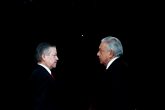 CIUDAD DE MÉXICO, 15DICIEMBRE2021.- Al término del tercer informe de actividades del ministro presidente de la SCJN, Arturo Zaldivar, distintos funcionarios del gobierno salieron de las instalaciones luego de presenciar el evento, Claudia Sheinbaum, jefa de gobierno de la capital salió acompañada por el titular de SEGOB, Adán Augusto López y la titular de la Secretaría de Seguridad y Protección Ciudadana, Rosa Icela Rodríguez. FOTO: DANIEL AUGUSTO /CUARTOSCURO.COM
