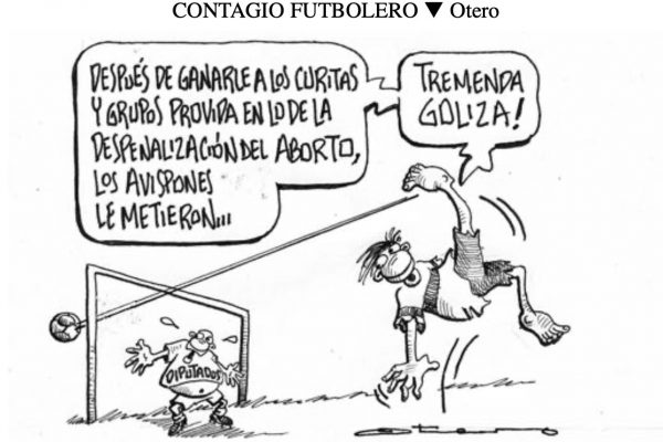 CONTAGIO FUTBOLERO/ Otero