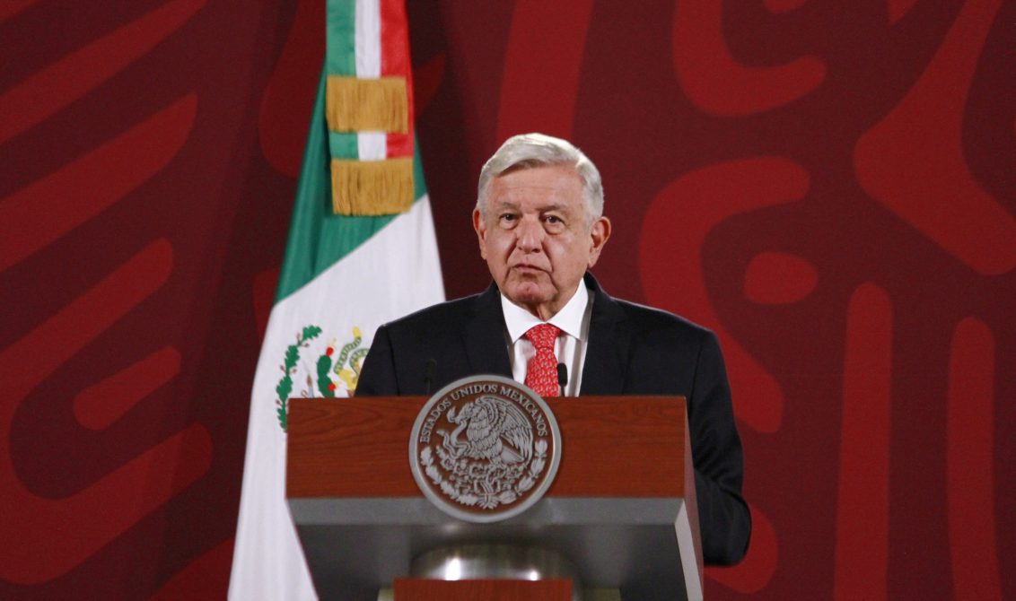 30 November 2022, Mexico, Mexico City: Mexican President Andres Manuel Lopez Obrador speaks at the morning conference at the national palace. Photo: Carlos Santiago/Eyepix via ZUMA Press Wire/dpa