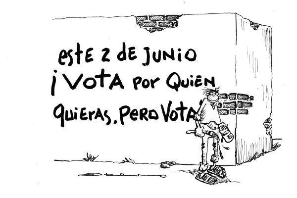 El chiste es votar / Otero
