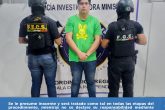 El detenido bajo el cargo de desaparición de persona en Taxco. Foto FGE