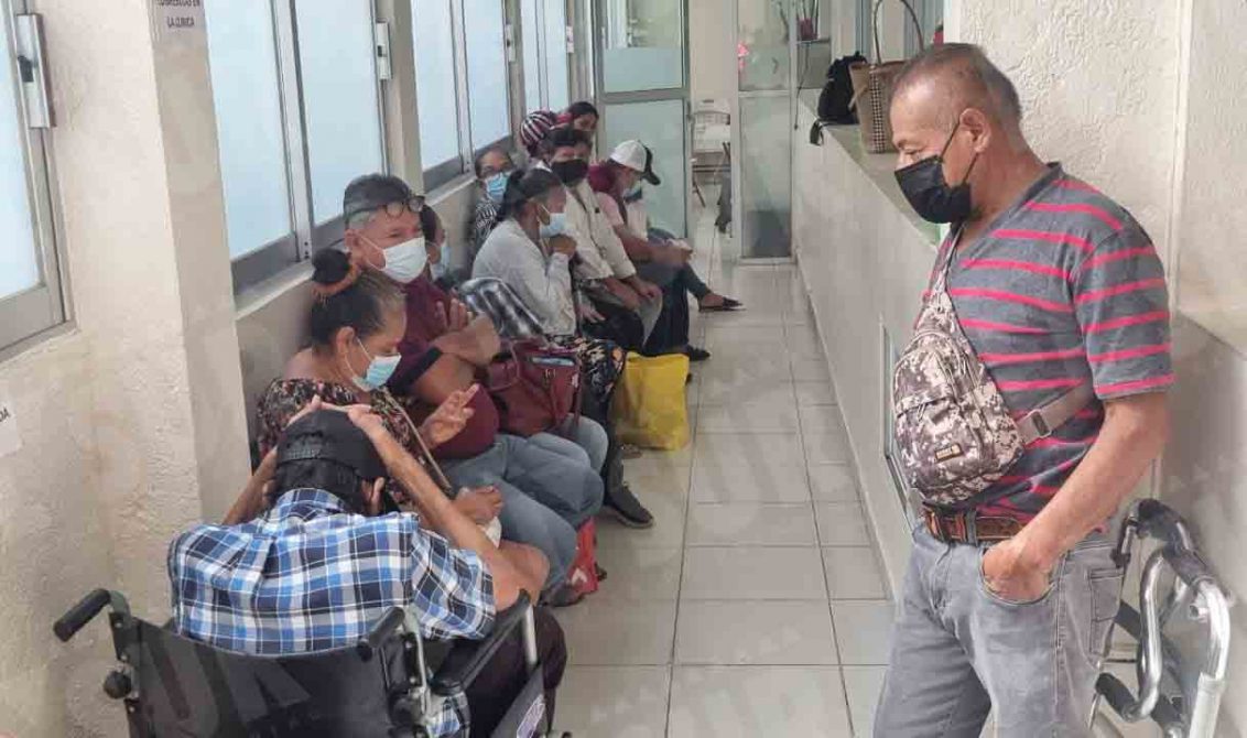 Pacientes renales en el Hospital IMSS-Bienestar Bernardo Sepúlveda Gutiérrez. Foto: Brenda Escobar-Archivo